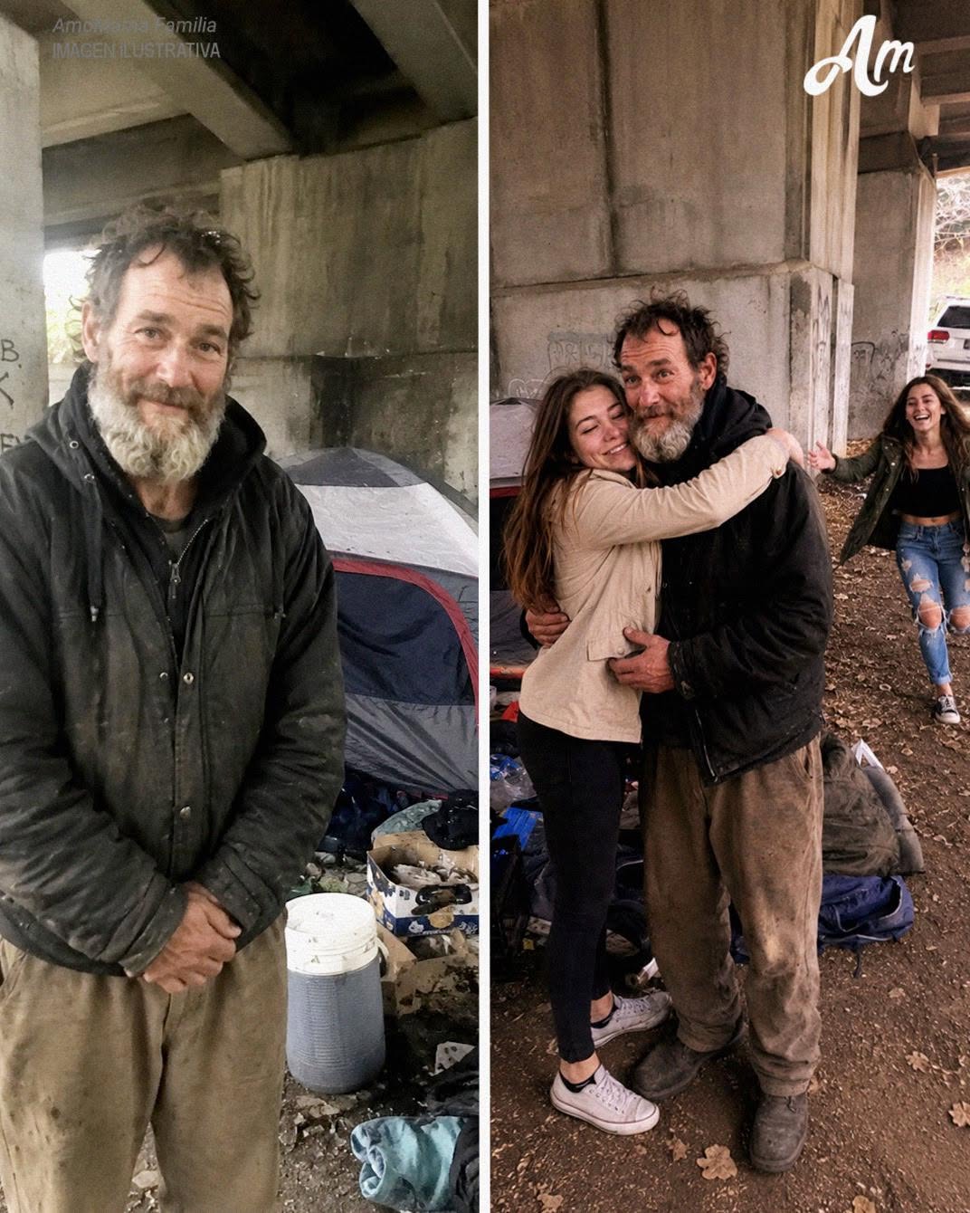 Viví en la pobreza con amnesia durante 13 años – Hasta que un día, una camioneta blanca se detuvo ante mi tienda de campaña bajo el puente
