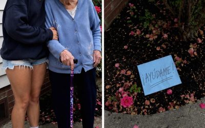 Mi vecina adolescente dejó una nota que decía “Ayúdame” debajo de mi rosal – Cuando entré a su casa, me quedé sin aliento