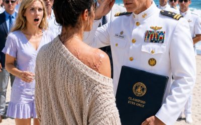 Mi hermana dejó al descubierto mis cicatrices en una playa de lujo y se rió mientras mi padre permanecía en silencio. Durante años me llamaron soldado deshonrado, hasta que un almirante me saludó y dijo: «Te he estado buscando».
