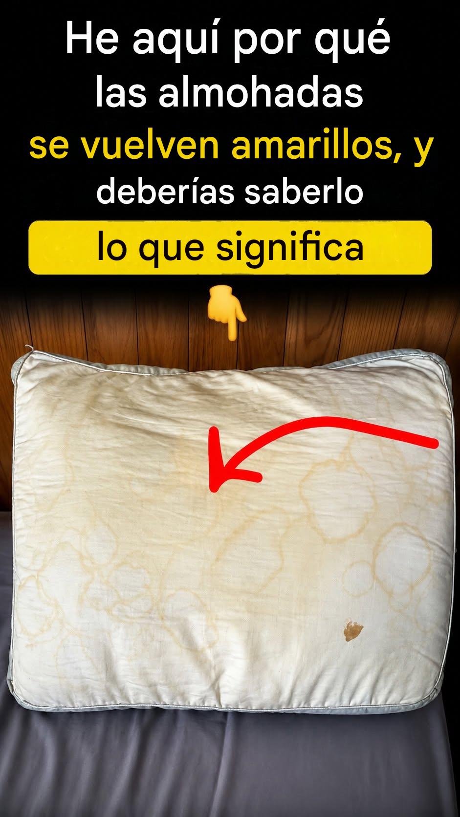 ¿Por qué se ponen amarillas las almohadas y cómo se pueden mantener frescas todos los días?