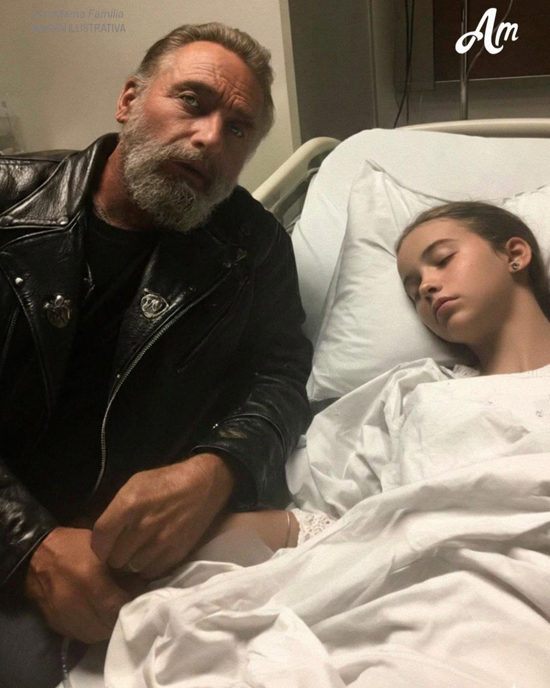Un motociclista visitó a mi hija en coma todos los días durante seis meses – Entonces descubrí su mayor secreto