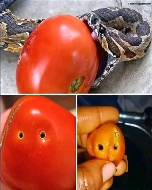 Qué significa ver estos agujeros en los tomates