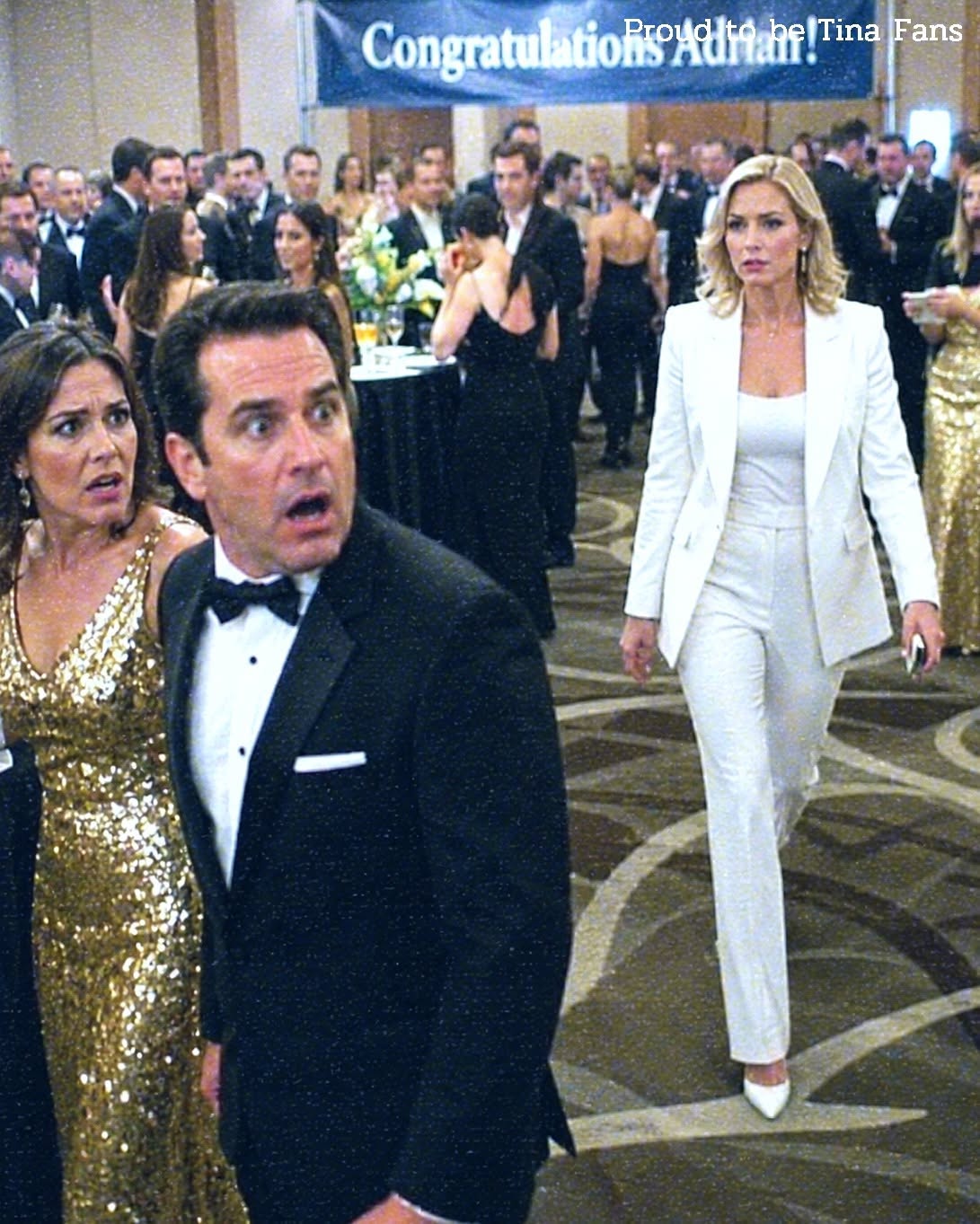 QUEMÓ TU ÚNICO VESTIDO PARA QUE NO PUDIERAS ESTAR A SU LADO EN SU GALA DE ASCENSO; ENTONCES SE ABRIERON LAS PUERTAS DEL SALÓN DE BAILE Y LA “VERGÜENZA” QUE TRATABA ENTRARA COMO LA MUJER QUE ERA DUEÑA DE TODO SU MUNDO.