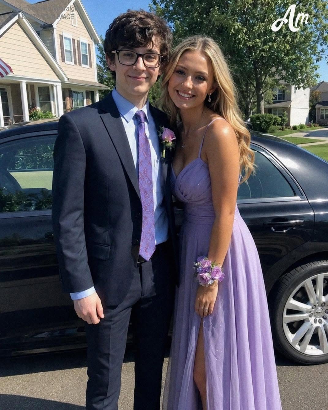 La chica más guapa del colegio invitó a mi hijo al baile de graduación. Pensé que quería avergonzarlo, pero la verdadera razón me dejó sin palabras.