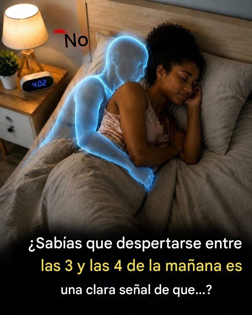 ¿Sabías que despertarse a las 3 o 4 de la mañana es una clara señal de…?