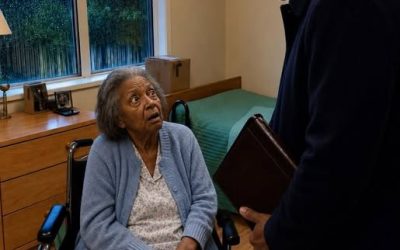 Mis hijos me internaron en una residencia de ancianos tres semanas después del fallecimiento de mi esposo. Entonces llegó un desconocido y me dijo: “Tu esposo no te contó toda la verdad. Me envió a mí en su lugar”.