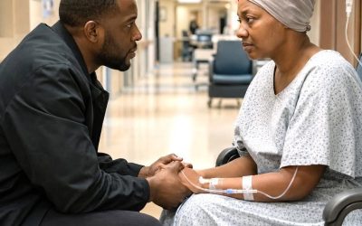 Encontré a mi exesposa sentada sola en el pasillo de un hospital… y en el instante en que la reconocí, algo se rompió dentro de mí.