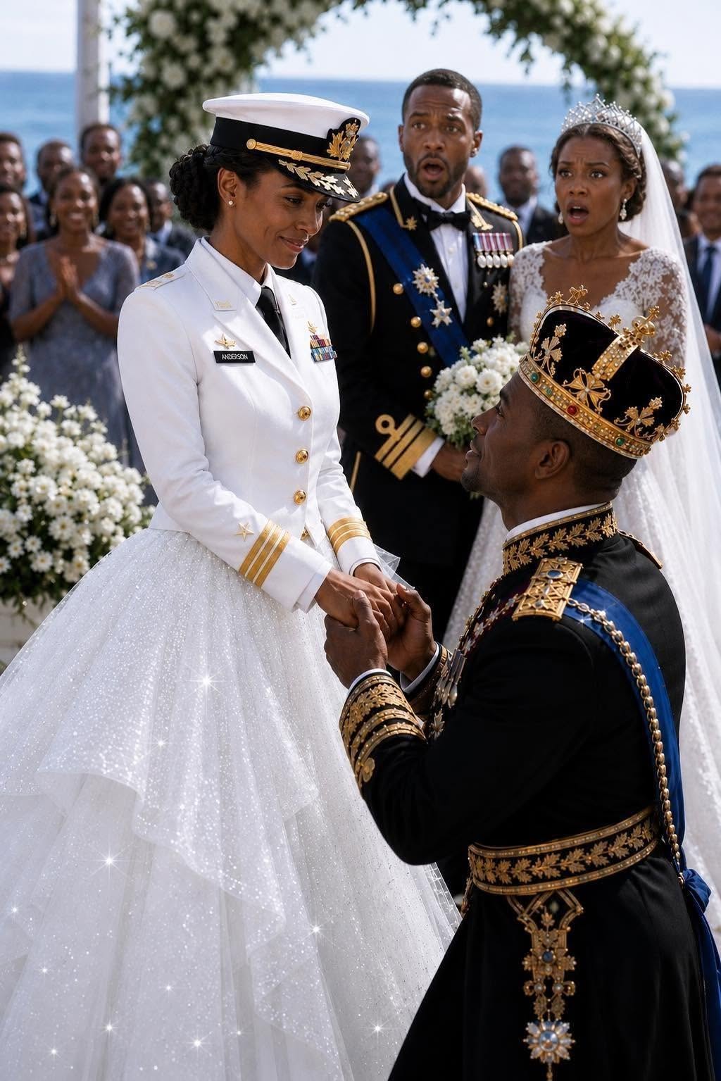 Mi hermana pensó que mi uniforme de la Marina arruinaría su boda real. Así que me eliminó de la lista de invitados, sonrió para las cámaras y fingió que no existía.
