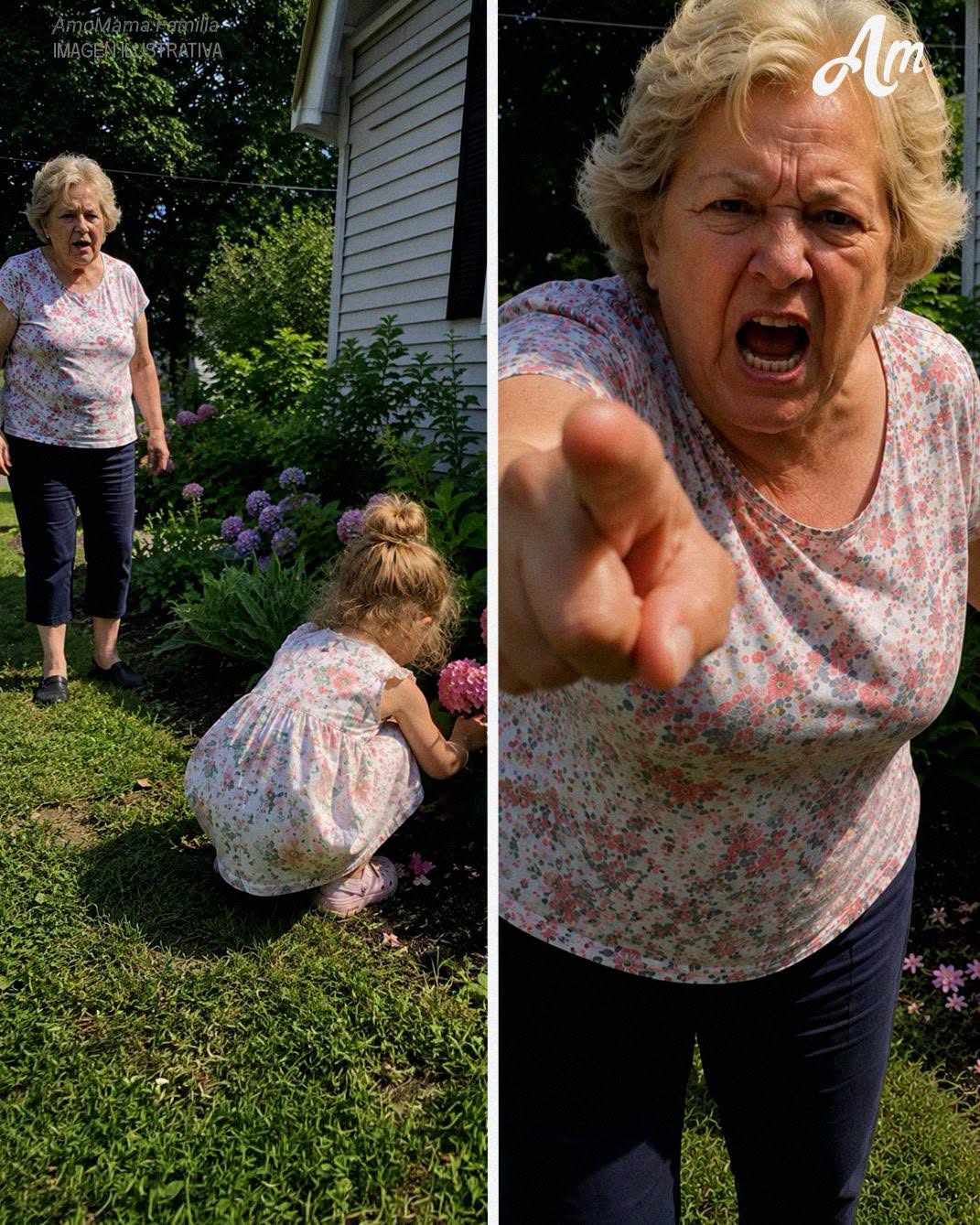 Mi vecina llamó a mi hija autista de 8 años “destructiva” por recoger sus hortensias – Lo que vi en la cámara me dejó llorando a mares