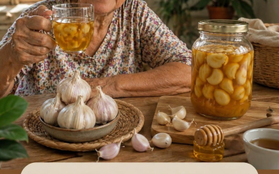 Ajo y miel durante 7 días: Un hábito sencillo para una mejor digestión y más energía cada día.