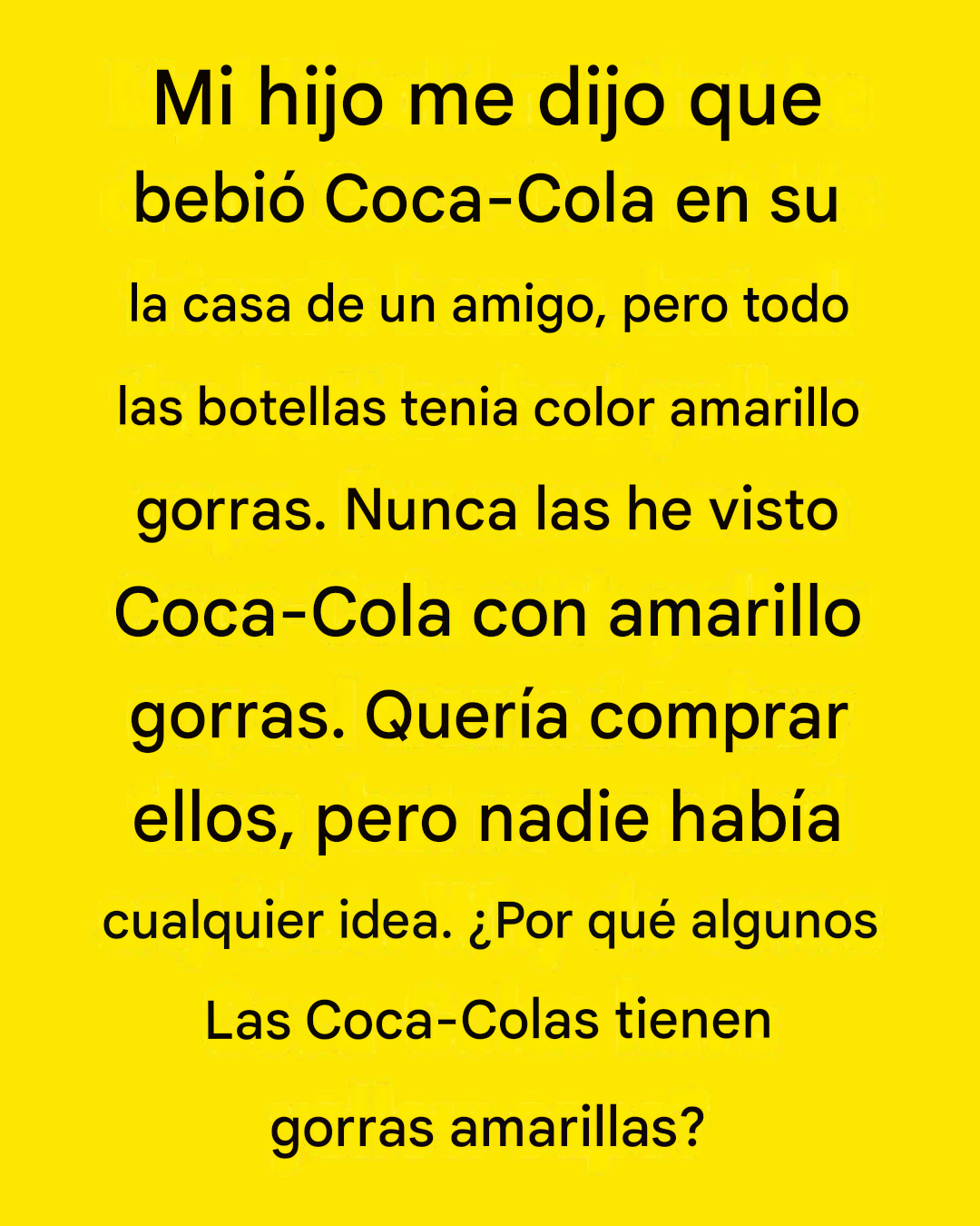 El secreto detrás de Coca-Cola