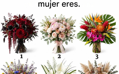 Debes elegir solo un ramo: tu respuesta revelará qué tipo de mujer eres.