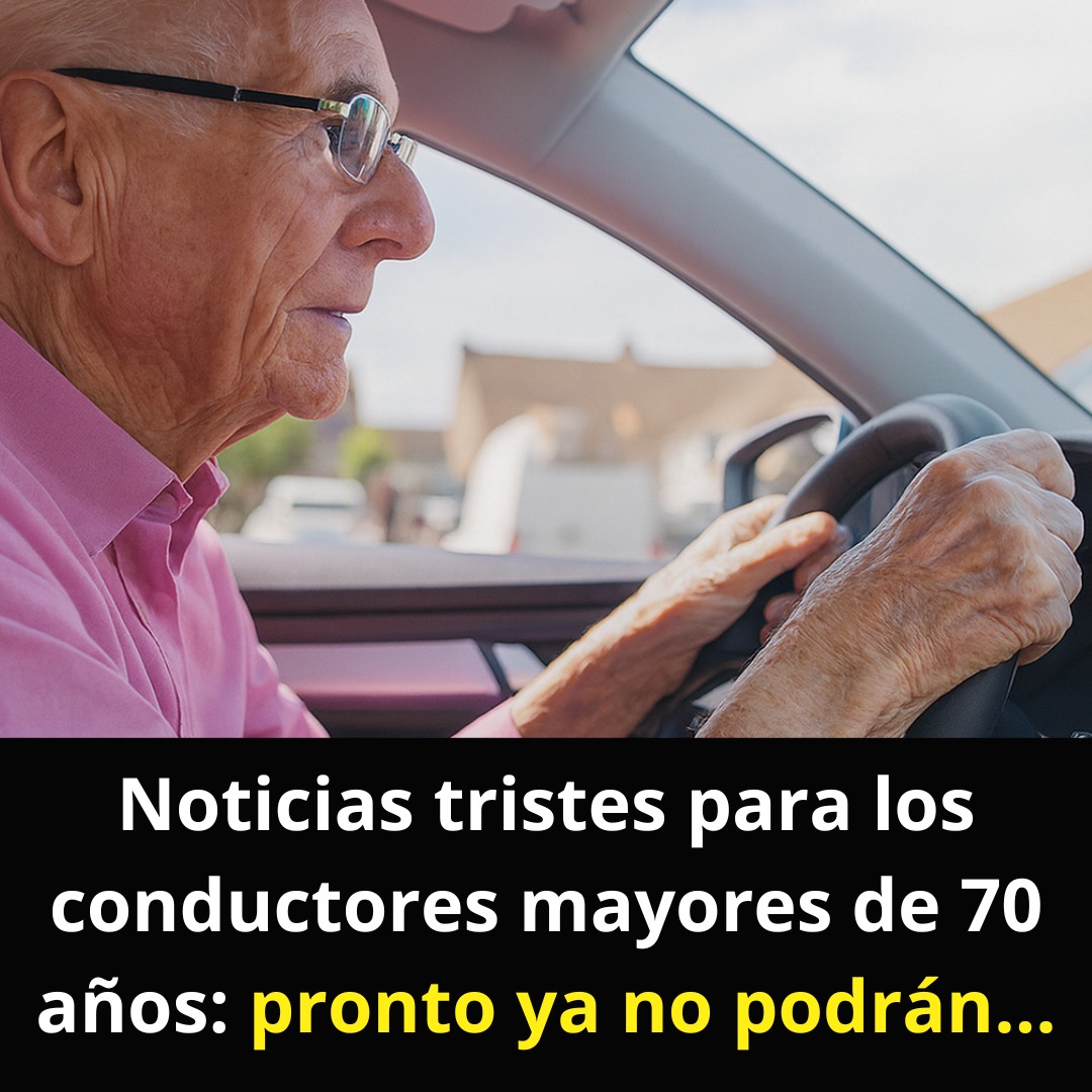 Tristes noticias para los conductores mayores de 70 años: muy pronto ya no podrán…