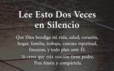 A veces no necesitamos más ruido. Necesitamos silencio… y fe.