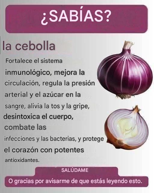 Los increíbles beneficios de las cebollas: mucho más que un simple ingrediente de cocina…
