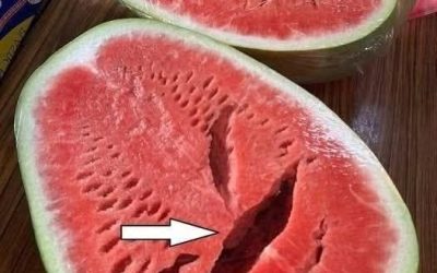 ¿Cortaste una sandía y viste grietas? ¡Deja de comerla inmediatamente! Esto es lo que realmente significa.