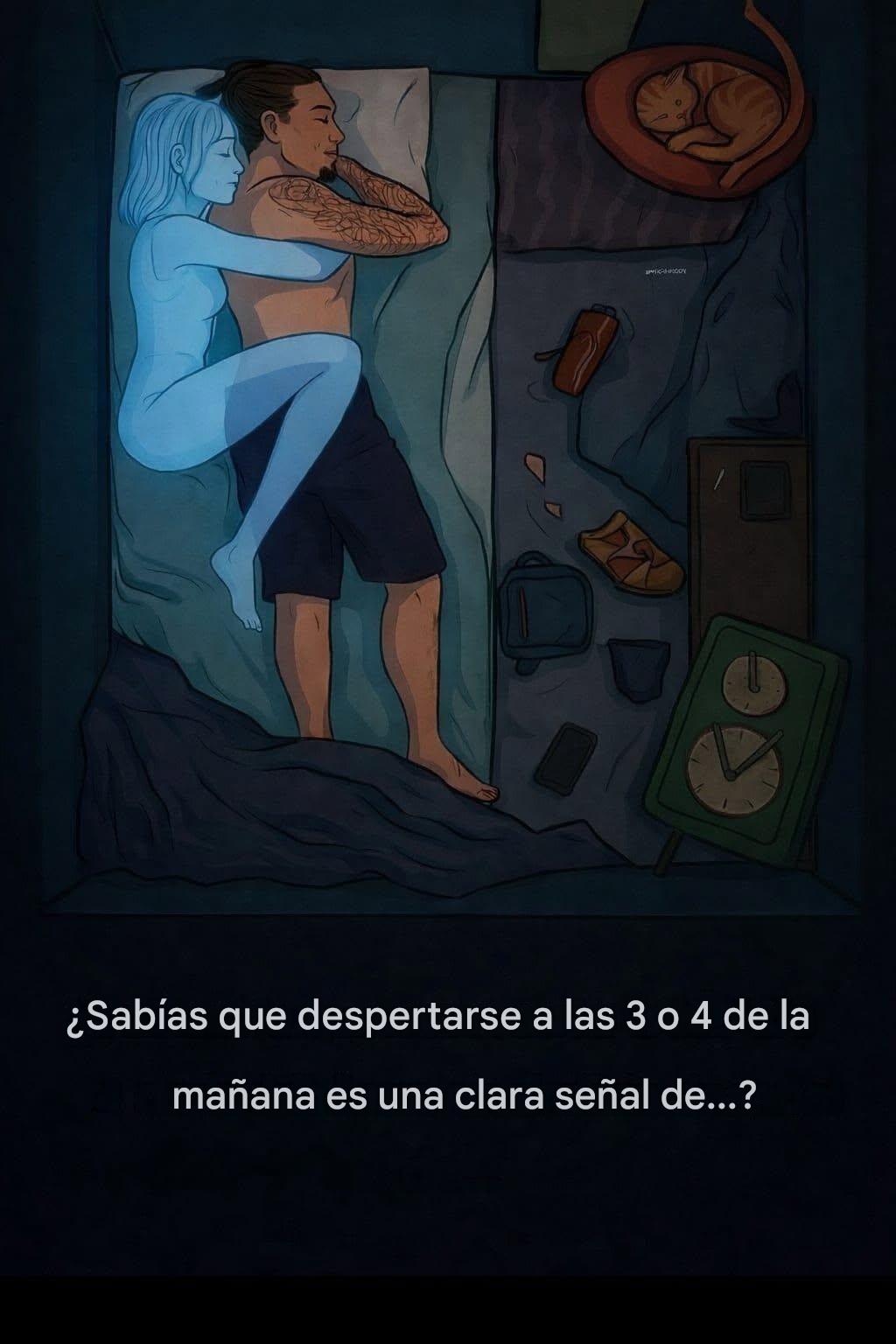 ¿Sabías que despertarte a las 3 o 4 de la mañana es una señal clara de…?
