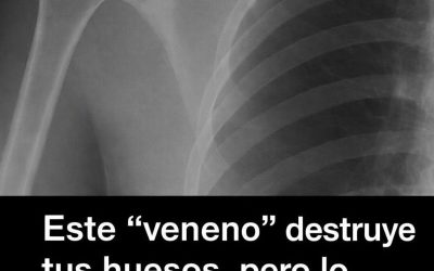 Este “veneno” daña tus huesos – ¡y lo bebes todos los días!