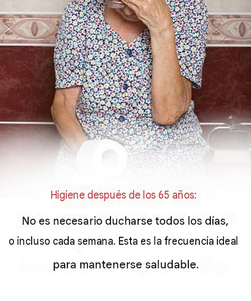 Por qué ducharse todos los días después de los 65 podría ser más perjudicial que beneficioso.