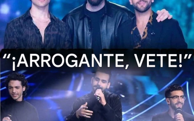 “Arrogante, vete…” Il Volo expulsado del estudio, la broma en vivo (1 / 2)