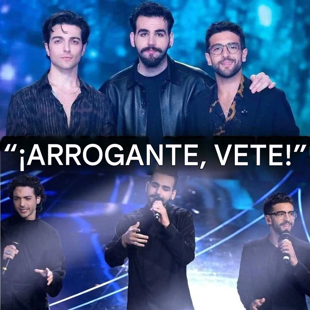 “Arrogante, vete…” Il Volo expulsado del estudio, la broma en vivo (1 / 2)